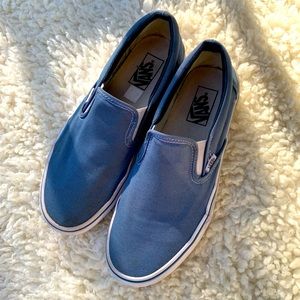 Blue Vans, Mens Size 9, Womens 10.5